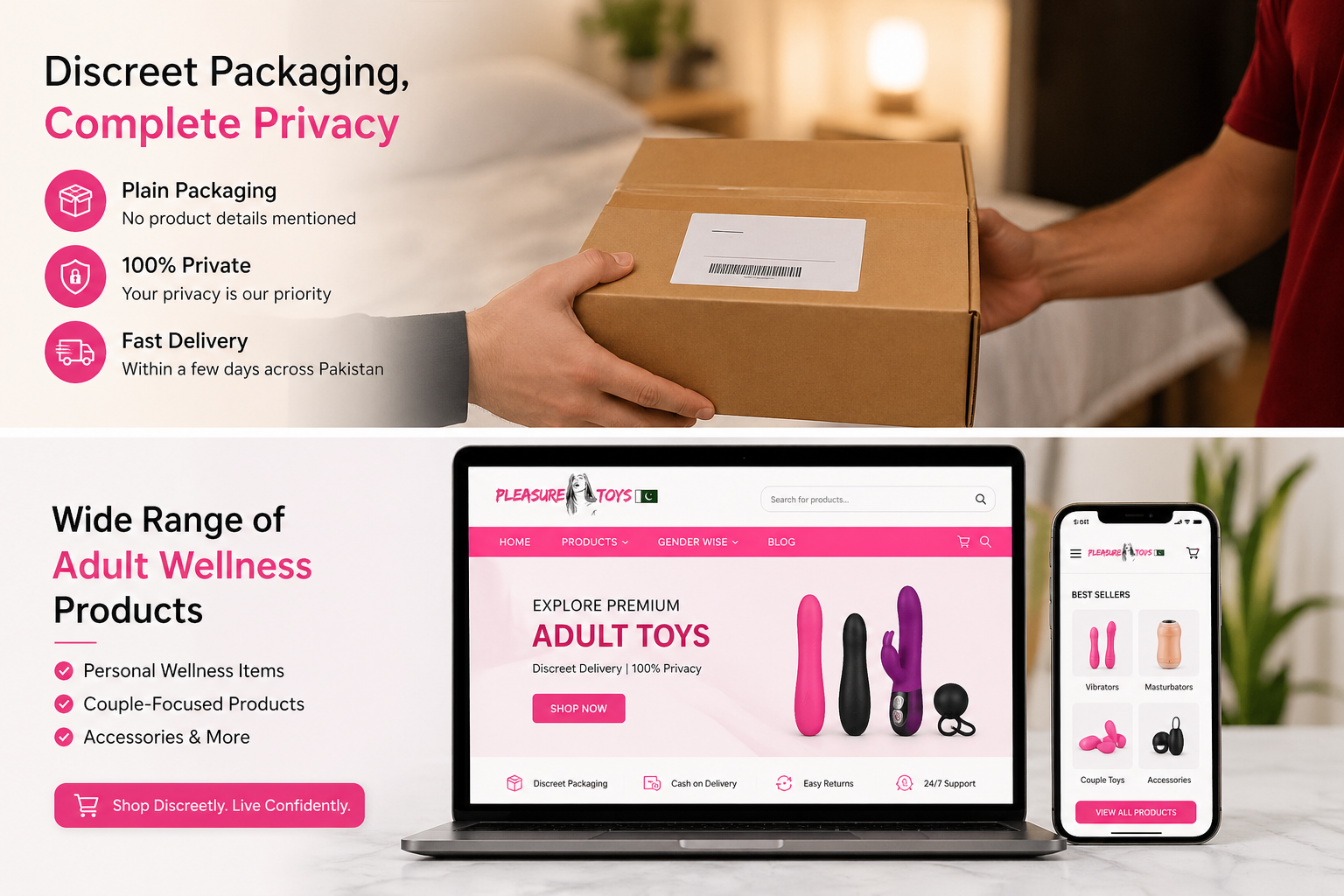Sex Toys in Pakistan – My Real Experience with PleasureToyPak